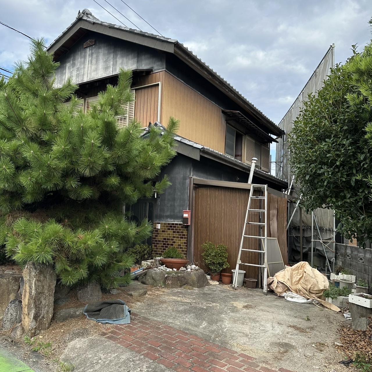 観音寺市柞田町木造住宅解体工事