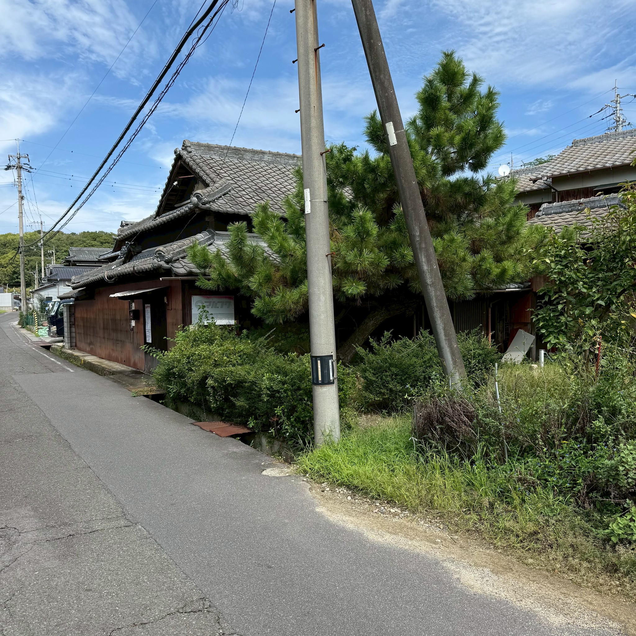 三豊市詫間町生里木造解体工事