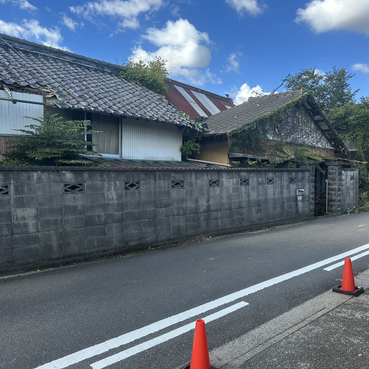 綾川町陶木造藁葺住宅解体工事