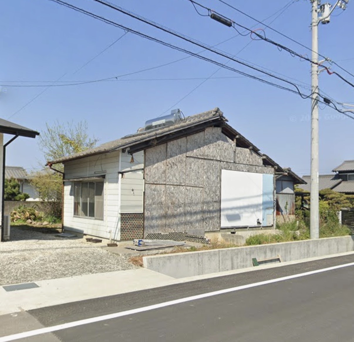 観音寺市原町木造平屋解体工事